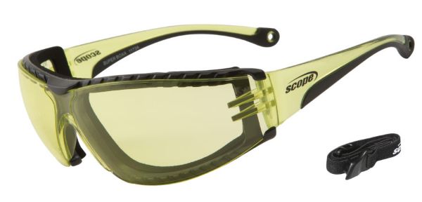 Picture of SCOPE SUPER BOXA AMBER SAFETY GLASSES