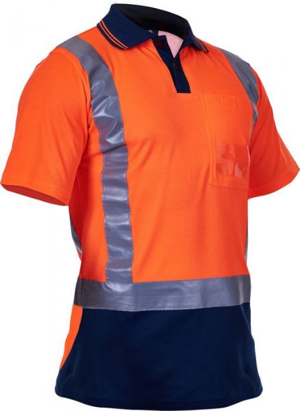 Picture of HIVIS DAY NIGHT COTTON BACKED POLO