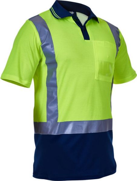 Picture of HIVIS DAY NIGHT COTTON BACKED POLO