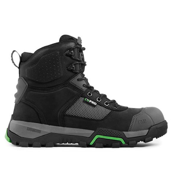Picture of FXD BOOT WB1 ZIP SIDE SIX INCH WITH SCUFF CAP STONE