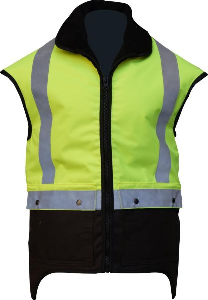 Picture of FAR SOUTH WAIMUMU DAY/NIGHT SLEEVELESS VEST YELLOW