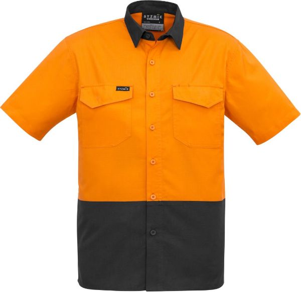 Picture of MENS RUGGED COOLING HI VIS SPLICED S/S SHIRT