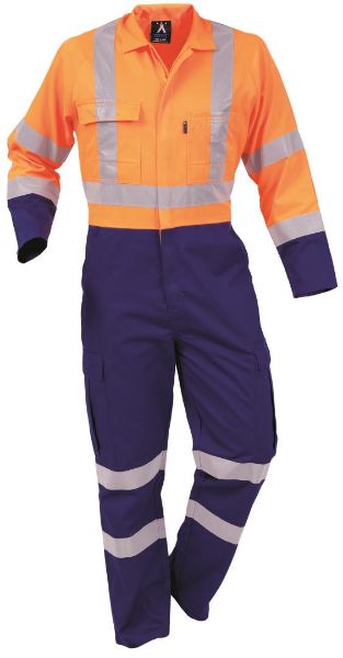 Picture of ARGYLE POLYCOTTON DAY/NIGHT OVERALL