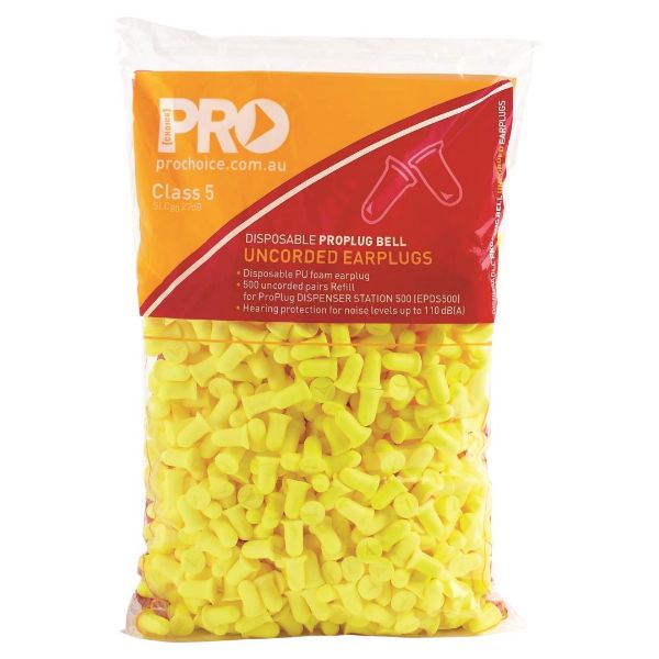 Picture of PRO EARPLUGS FOAM PROBELL UNCORDED REFILL BAG FOR DISPENSER