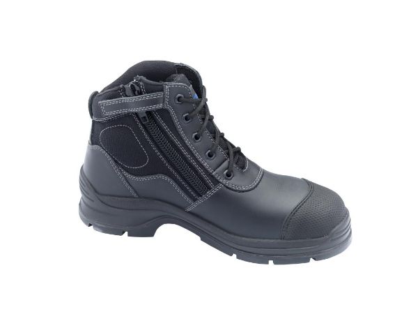 Picture of BLUNDSTONE 319 LACE UP ZIP SIDE SAFETY BOOT