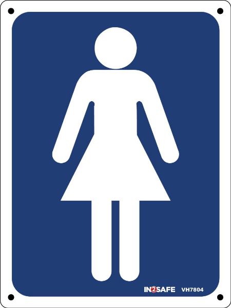 Picture of LADIES SIGN 150 X 200 PVC