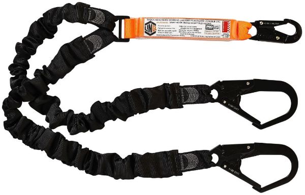 Picture of LINQ LANYARD DOUBLE LEG ELASTICATED SCAFFOLD HOOKS