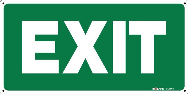 Picture of EXIT SIGN 300 X 150 PVC