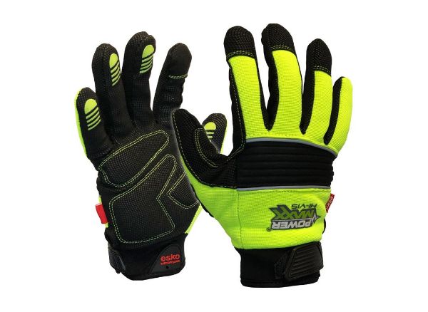 Picture of ESKO POWERMAXX HI-VIS MECHANICS GLOVE