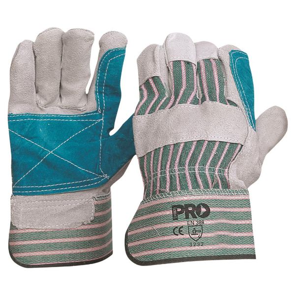 Picture of LEATHER HEAVY DUTY DOUBLE PALM GLOVE