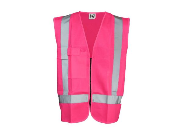 Picture of ESKO GOOD2GLOW HI-VIS PINK VEST