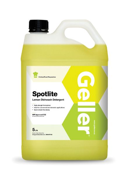 Picture of GELLER SPOTLITE LEMON DISHWASH DETERGENT 5 LITRE