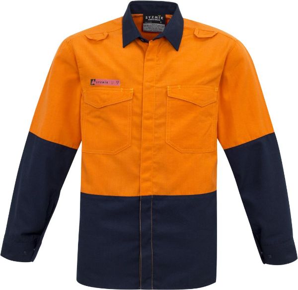 Picture of MENS HI VIS SPLICED SHIRT