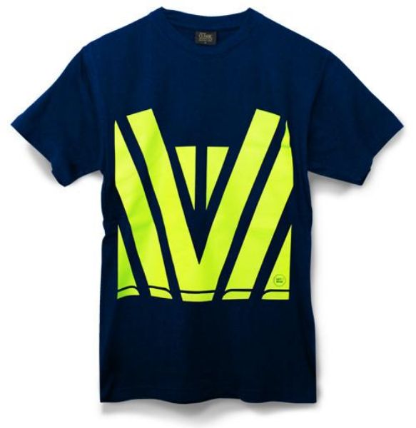 Picture of SWW HI-VIZ PRINT T-SHIRT