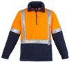 Picture of MENS HI VIS FLEECE JUMPER - SHOULDER TAPED