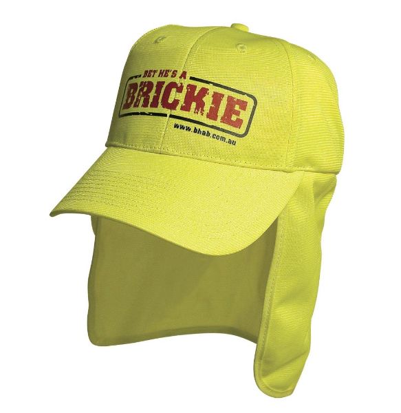 Picture of HSZ LUMINESCENT SAFETY NECKFLAP CAP