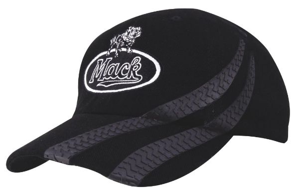 Picture of HSZ 6 PANEL HEAVY BRUSHED COTTON CAP WITH TYRE TRACKS