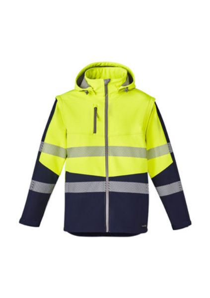 Picture of UNISEX 2 IN 1 STRETCH SOFTSHELL TAPED JACKET