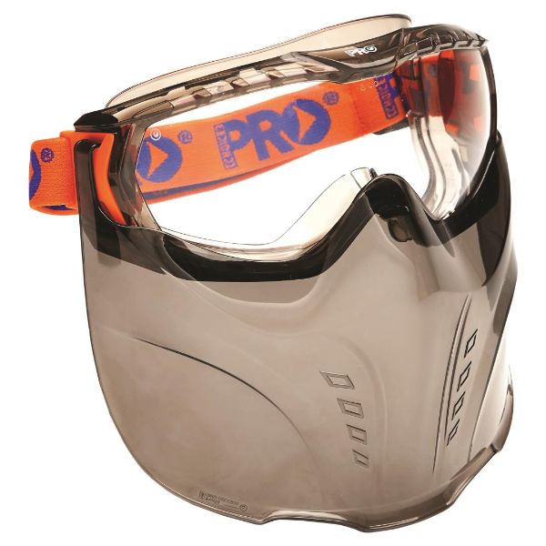 Picture of PRO VADAR GOGGLE VISOR COMBINATION - CLEAR