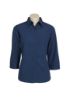 Picture of LADIES MICRO CHECK 3/4 SLEEVE SHIRT
