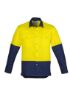Picture of MENS HI VIS SPLICED INDUSTRIAL SHIRT