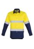 Picture of MENS HI VIS SPLICED INDUSTRIAL SHIRT - HOOP TAPED