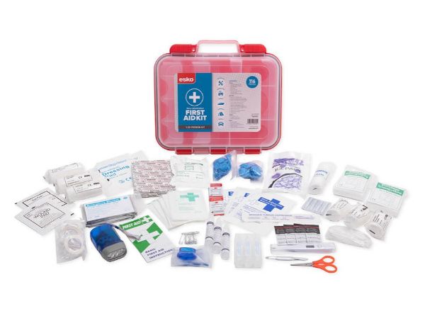 Picture of ESKO FIRST AID KIT 1-25 PERSON, PLASTIC WALL-MOUNTABLE