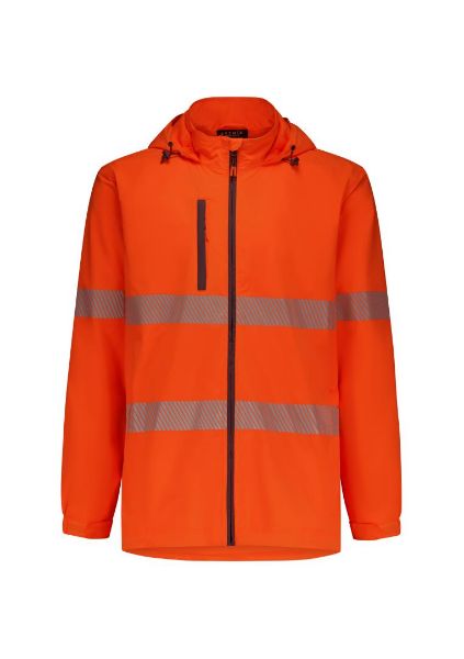 Picture of UNISEX SUPER LIGHT SEGMENTED TAPE PACKABLE RAIN JACKET