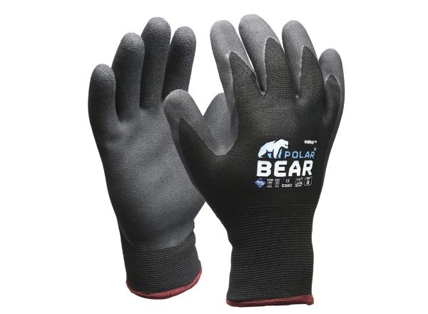 Picture of ESKO BLACK POLAR BEAR THERMAL DOUBLE LINED WINTER GLOVE