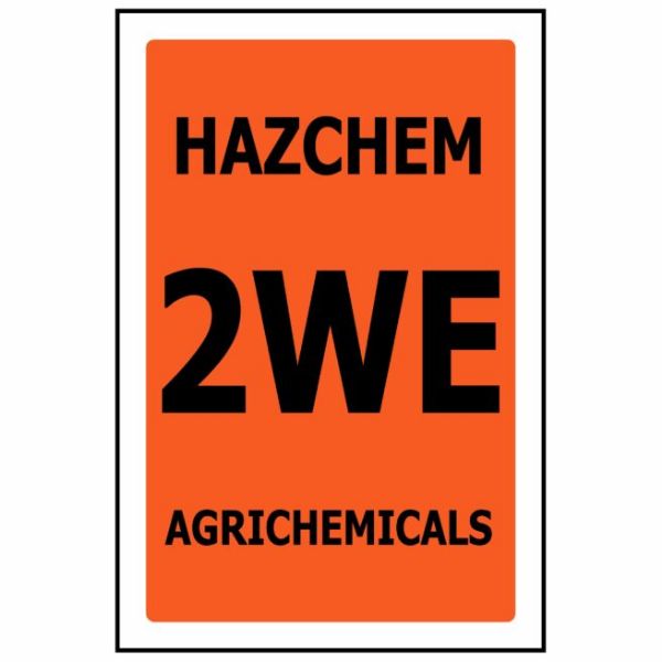 Picture of AGRICHEMICALS 2WE SIGN 240X340 ACM
