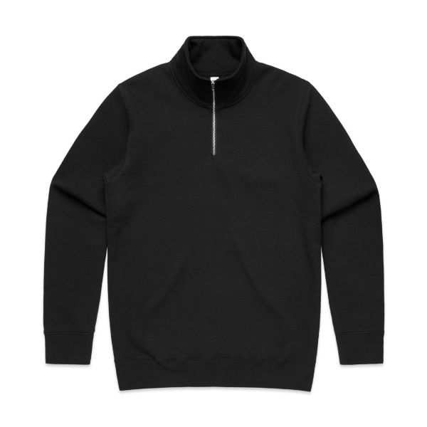Picture of AS COLOUR STENCIL HALF ZIP CREW